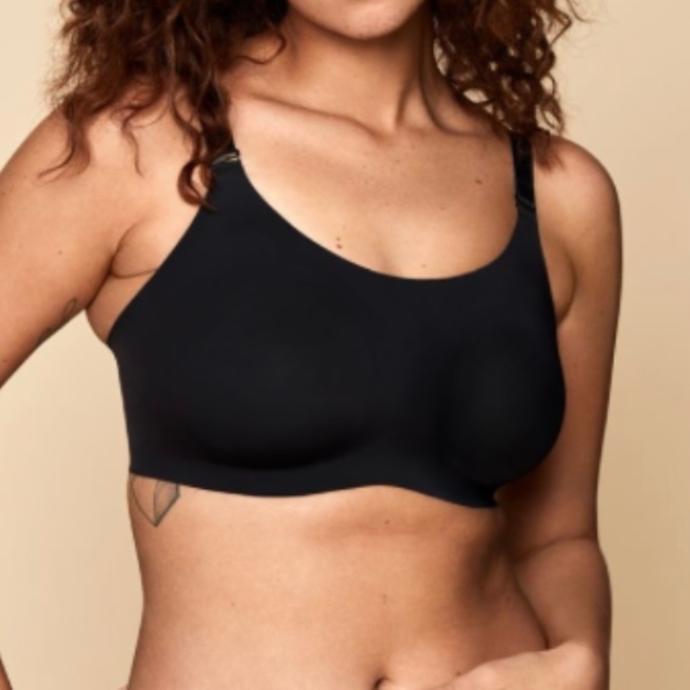 NWOT KNIX Evolution Bra Reversible Black/Nude - size 8